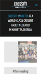 Mobile Screenshot of crossfit-marietta.com